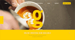 Desktop Screenshot of giovanecafe.com